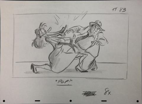 Who Framed Roger Rabbit Storyboard Drawing - ID: mayrogerrabbit6845 Walt Disney