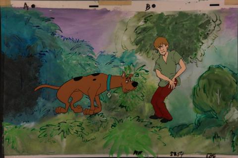 Scooby-Doo, Where Are You! Production Cel - ID: mayscooby6415 Hanna Barbera