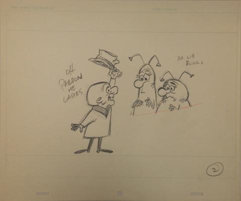 Mr. Magoo GE Lightbul Commercial Layout Drawing - ID:octmagoo0263 Commercial