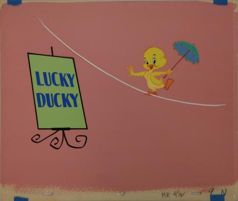 MGM Cartoon Carnival title Cel & Background - ID:octtomjerry0121 MGM