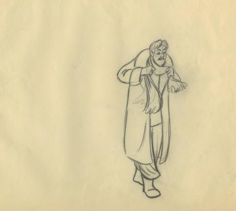 Lady and the Tramp Production Drawing - ID: febladytramp17178 Walt Disney