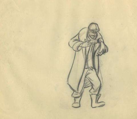 Lady and the Tramp Production Drawing - ID: febladytramp17186 Walt Disney