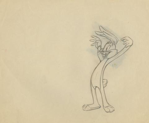 Bugs Bunny Production Drawing - ID: janbugsbunny9156 Warner Bros.