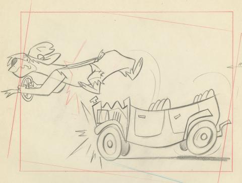 Hillbilly Bears Layout Drawing - ID: janhillbilly9119 Hanna Barbera