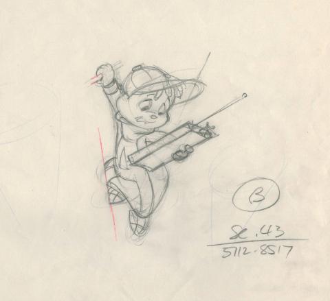 Alvin and the Chipmunks Layout Drawing - ID: julyalvin17537 Bagdasarian