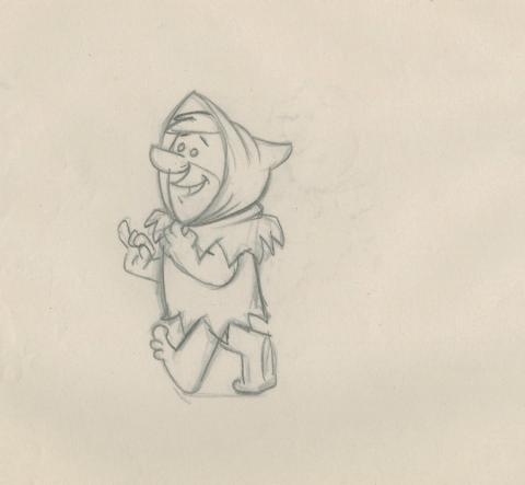The Flintstones Production Drawing - ID: julyflintstones17641 Hanna Barbera