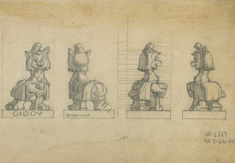 Pinocchio Merchandise Design Drawing - ID: julypinocchio17071 Walt Disney