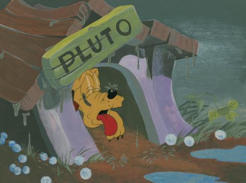 Pluto Cel and Background - ID: julypluto17565 Walt Disney