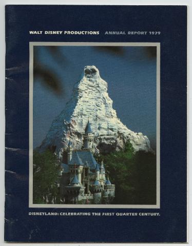 1979 Walt Disney Annual Report - ID: jundisneyana17247 Disneyana
