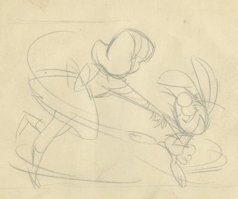Alice in Wonderland Layout Drawing - ID: junhbalice17137 Hanna Barbera
