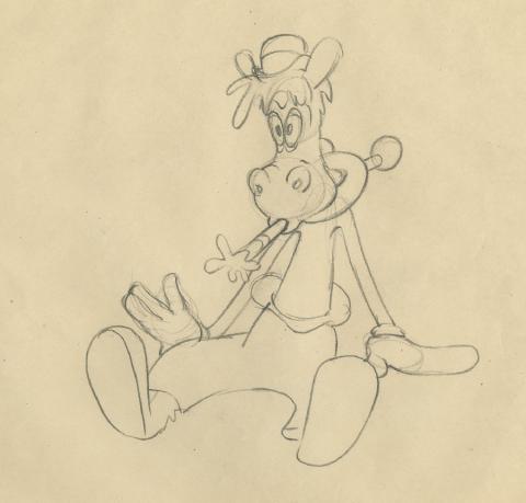 Woody Woodpecker Production Drawing - ID: junlantz17032 Walter Lantz