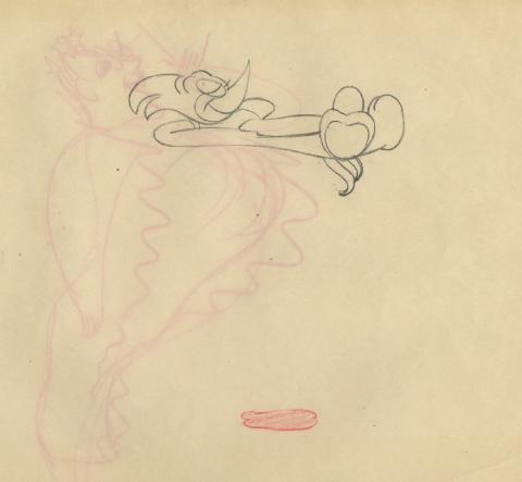 Woody Woodpecker Production Drawing - ID: junlantz17034 Walter Lantz