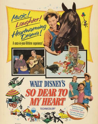 So Dear to My Heart Window Card - ID: maysodear17413 Walt Disney