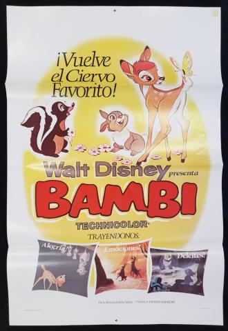 Bambi One Sheet Poster - ID: novbambi17239 Walt Disney