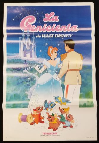 Cinderella One Sheet Poster - ID: novcinderella17623 Walt Disney