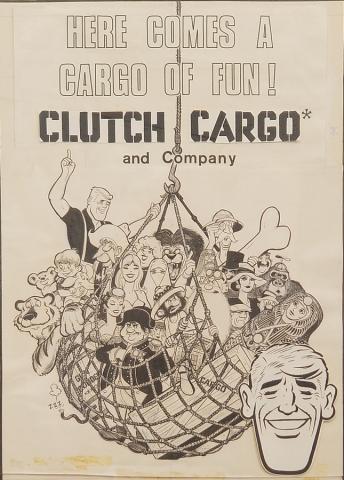 Clutch Cargo Merchandising Art - ID: novclutch17996 Cambria