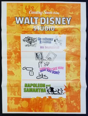Walt Disney Coming Soon One Sheet Poster - ID: novdisney17355 Walt Disney