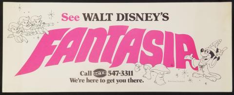 Fantasia Ticket Sales Poster - ID: novfantasia17151 Walt Disney