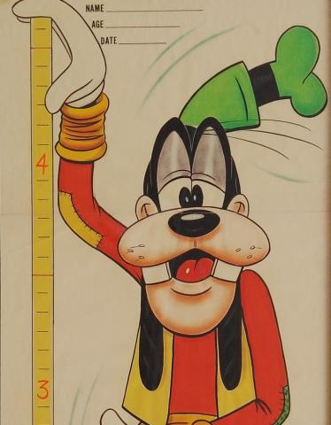 Goofy Height Chart Illustration - ID: novgoofy17884 Walt Disney