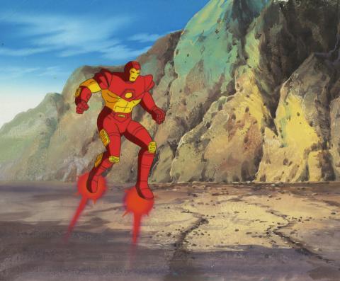 Iron Man Cel and Background - ID: octironman17022 Marvel