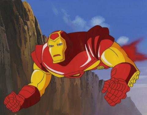 Iron Man Cel and Background - ID: octironman17034 Marvel