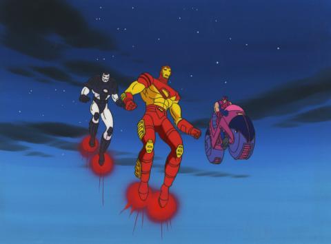 Iron Man Cel and Background - ID: octironman17050 Marvel