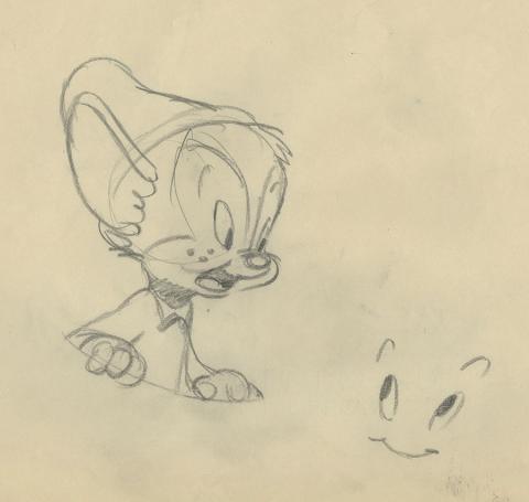 Sniffles Production Drawing - ID: octsniffles17160 Warner Bros.