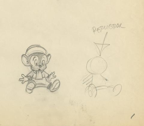 Sniffles Production Drawing - ID: octsniffles17161 Warner Bros.
