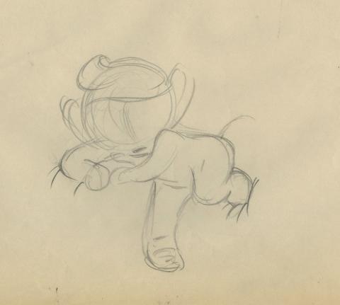 Sniffles Production Drawing - ID: octsniffles17434 Warner Bros.