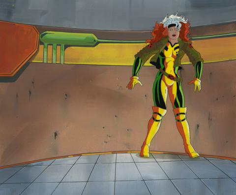 X-Men Cel and Background - ID: octxmen17119 Marvel
