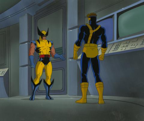X-Men Cel and Background - ID: octxmen17156 Marvel