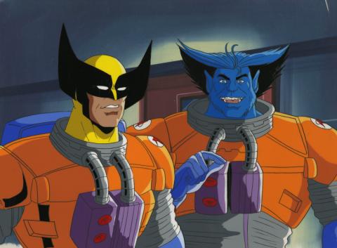 X-Men Cel and Background - ID: octxmen17193 Marvel