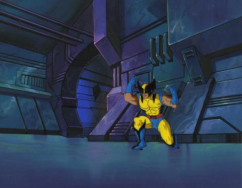 X-Men Cel and Background - ID: octxmen17257 Marvel