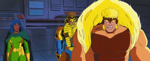 X-Men Cel and Background - ID: octxmen17402 Marvel