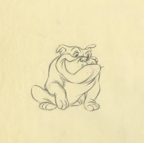 Lady and the Tramp Production Drawing - ID: septladytramp17989 Walt Disney