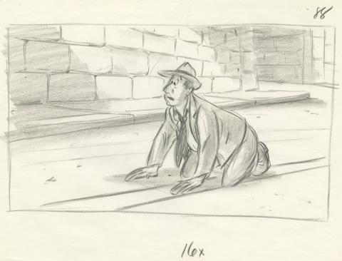 Roger Rabbit Storyboard Drawing - ID: septrogerrabbit17857 Walt Disney