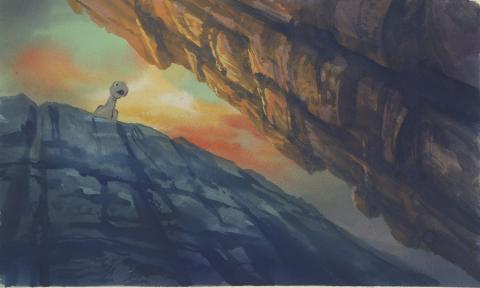 Land Before Time Background Color Key Concept - ID: junlandbefore18169 Don Bluth