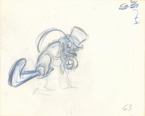 Glen Keane Mickey's Christmas Carol Production Drawing - ID: novchristmascarol18247 Walt Disney