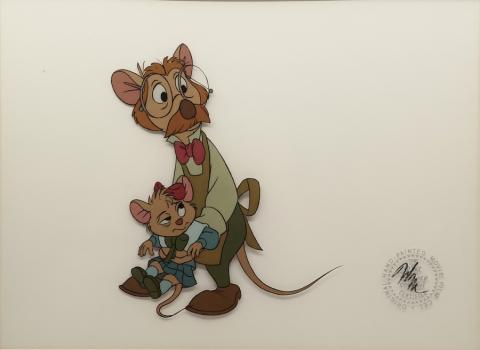 The Great Mouse Detective Production Cel - ID: novdetective18227 Walt Disney