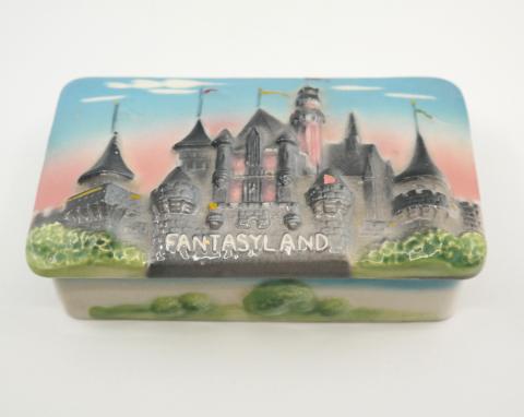 Disneyland Fantasyland 3-D Trinket Box - ID: octdisneyana18435 Disneyana