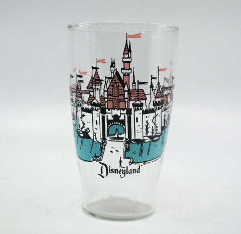 Sleeping Beauty Castle Drinking Glass - ID: octdisneyana18532 Disneyana
