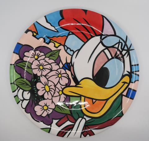 Daisy Duck Plate - ID: octdisneyana18426 Disneyana