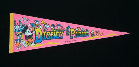 Disney on Parade Vintage Pennant - ID: septdisneyland18020 Disneyana