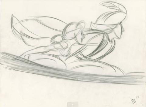 Aladdin Production Drawing - ID: Augaladdin19251 | Van Eaton Galleries