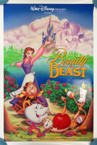 Beauty and the Beast One Sheet Poster - ID: augbeauty19158 Walt Disney