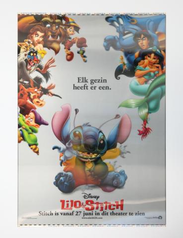 Lilo and Stitch Netherlands Lenticular One Sheet Poster - ID: auglilo19174 Walt Disney