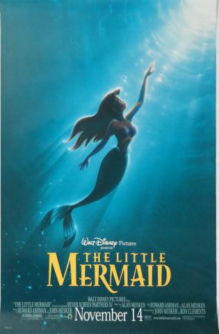 The Little Mermaid One Sheet Poster - ID: augmermaid19148 Walt Disney