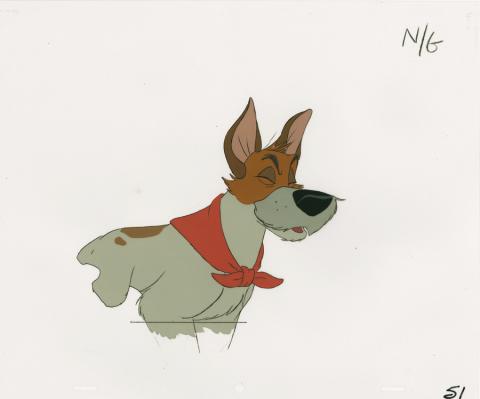 Oliver and Company Production Cel - ID: augoliver19282 Walt Disney