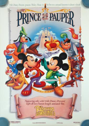 Prince and the Pauper Poster - ID: augpauper19198 Walt Disney