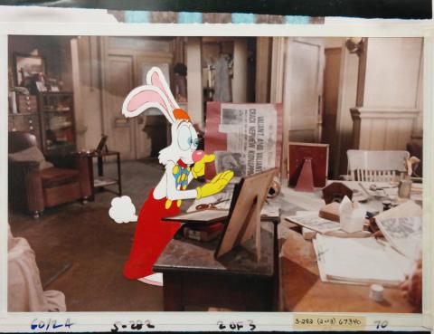 Roger Rabbit Production Cel - ID: augroger19515 Walt Disney
